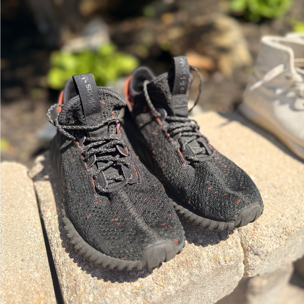 Adidas Tubular Black Shoe Kids Size 7